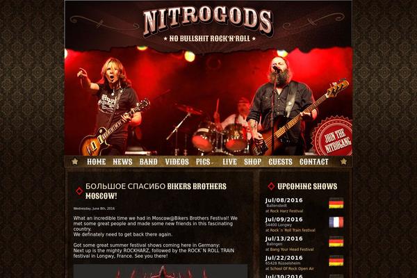 Site using GigPress plugin