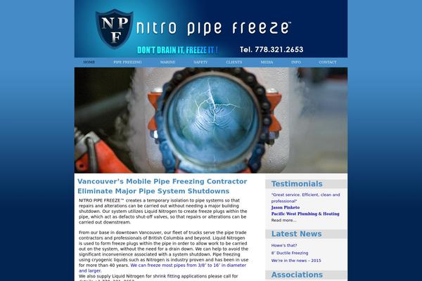 nitropipefreeze.com site used Republica