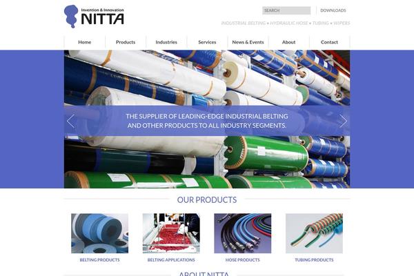 nitta.com site used Nitta