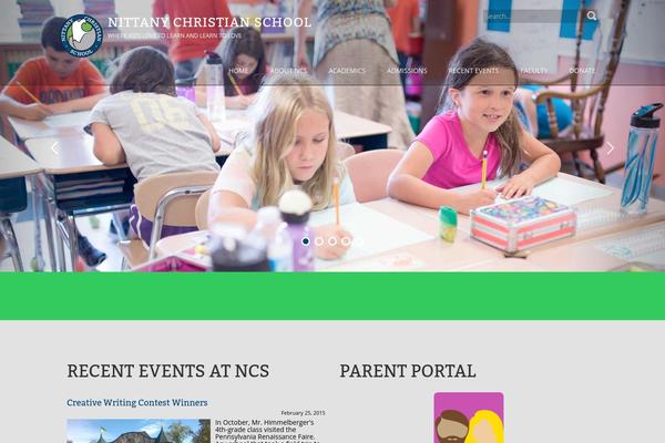 Meris theme site design template sample