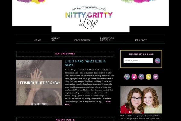 nittygrittylove.com site used Nittygrittytheme