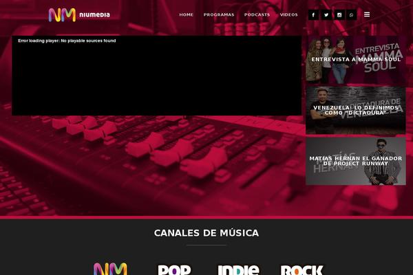 niuradio.cl site used Niu