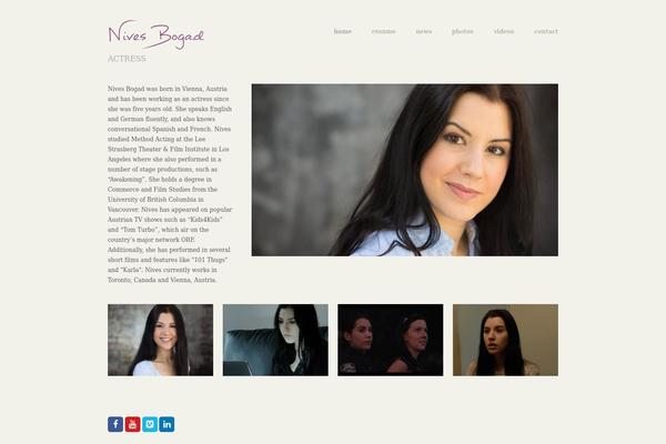 Hatch theme site design template sample