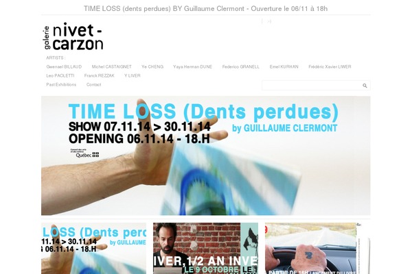 nivet-carzon.com site used Architekttheme