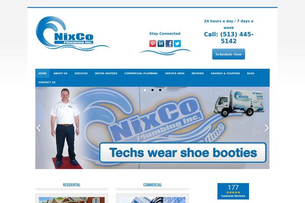 Site using Genesis-responsive-header plugin