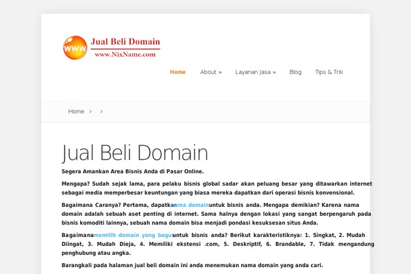 Foxy theme site design template sample