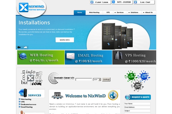 Corporate theme site design template sample