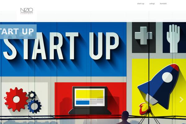 Avnii theme site design template sample