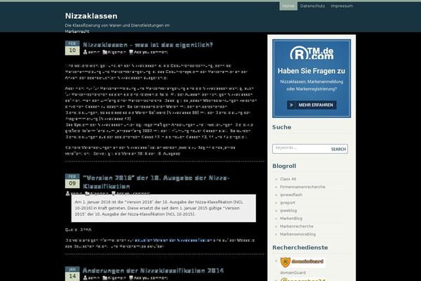 Coogee theme site design template sample