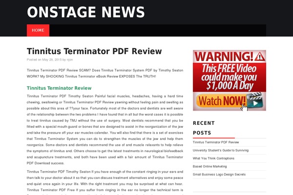 QuickPress theme site design template sample