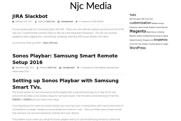 Site using Qoate-simple-code-snippets plugin