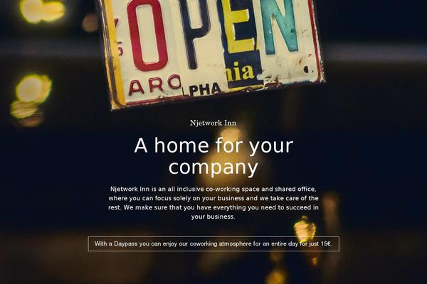 Uncode theme site design template sample