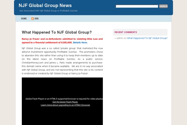 njfglobalgroup.com site used QuickPress