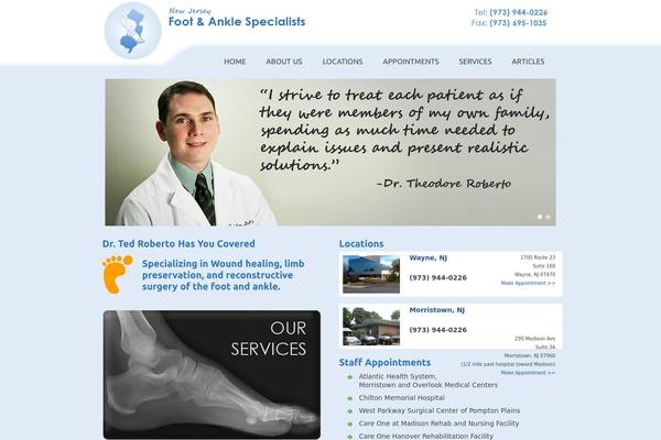 Aquitaine theme site design template sample