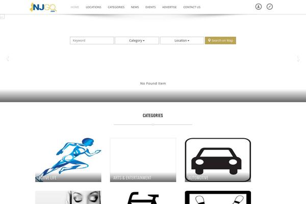 Javo Directory theme site design template sample