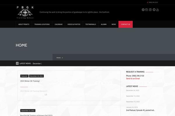 Goalklub-theme theme site design template sample
