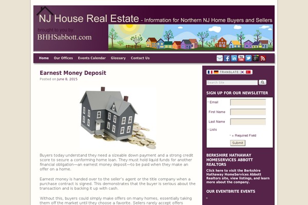 Site using Featured Page Widget plugin
