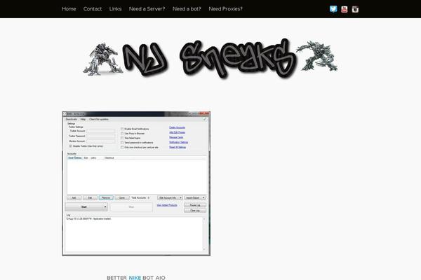 Tesseract-master_branch theme site design template sample