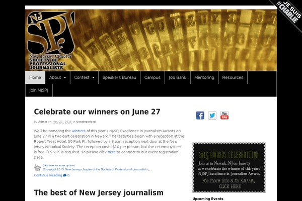 Site using Je-suis-charlie plugin