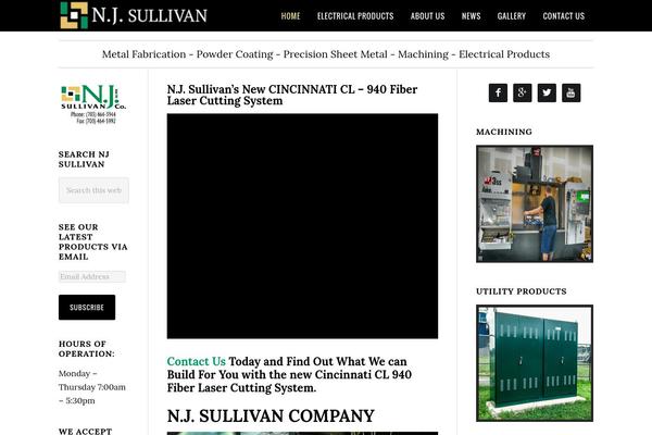 Genesis theme site design template sample