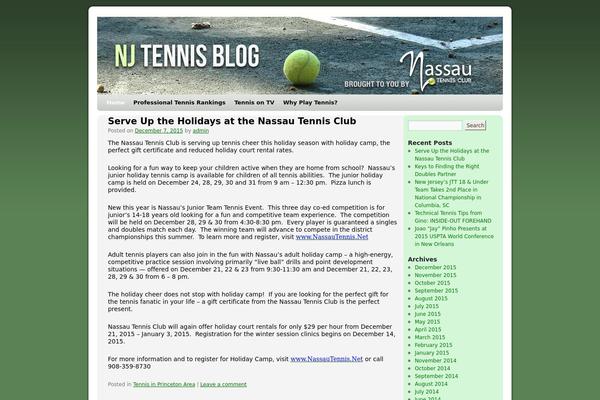 2010 Weaver theme site design template sample