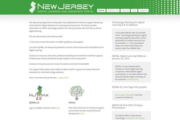 Inspire theme site design template sample