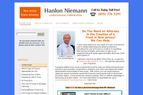 Pro-child theme site design template sample