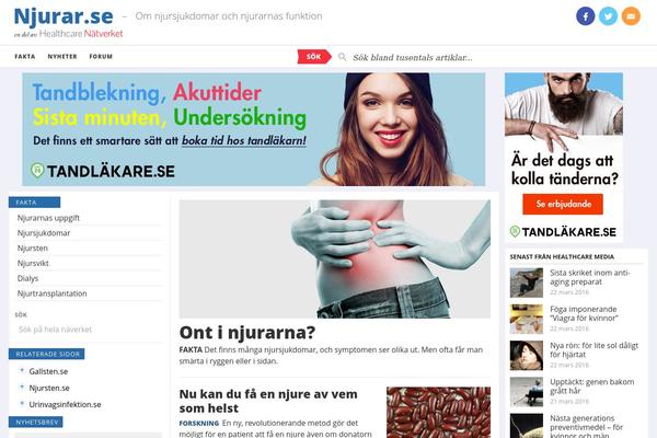 Site using Healthcare-search plugin