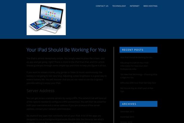 Hostmarks theme site design template sample