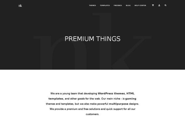 Site using Ghostkit plugin