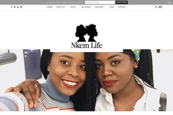 Site using MailChimp Top Bar plugin