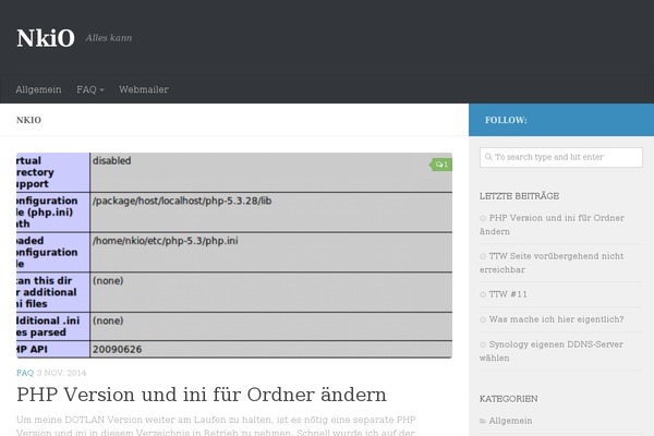 Site using Crayon Syntax Highlighter plugin