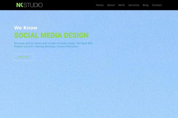 907 (NineZeroSeven) theme site design template sample