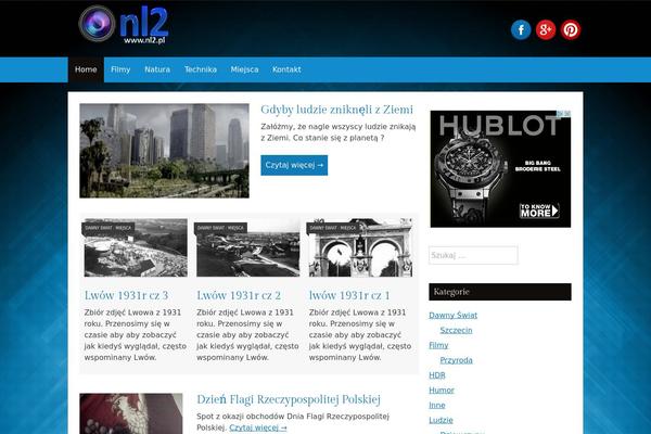 Kavya theme site design template sample