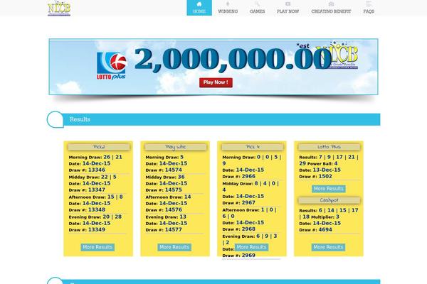 Nictitate Free theme websites examples