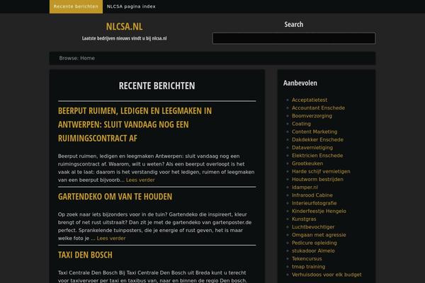 Eino theme site design template sample