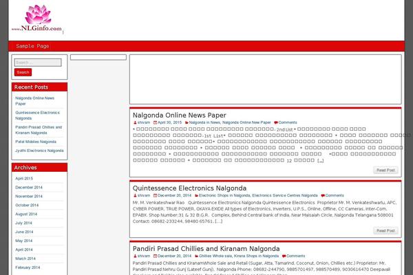 Frontier theme site design template sample