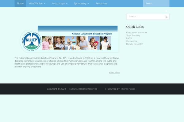 nlhep.org site used EduMag