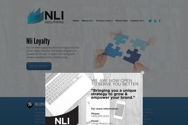 Fusion theme site design template sample