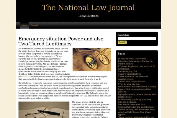nlj-digital.com site used Moustache
