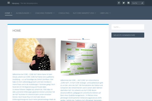 Extra theme site design template sample