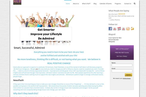 nlpinstitutearizona.com site used Infinite