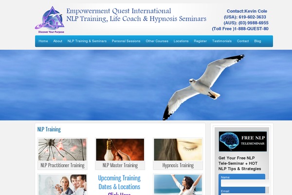 nlptrainingquest.com site used Nlp