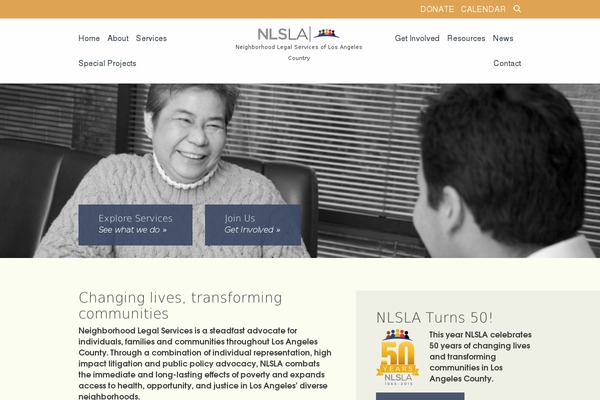 nls-la.org site used Nlsla
