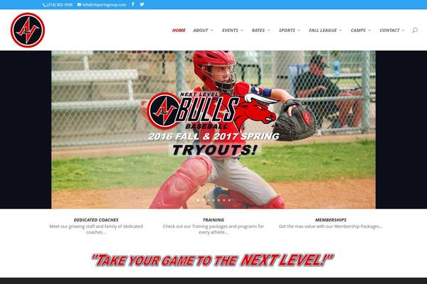 Divi theme site design template sample