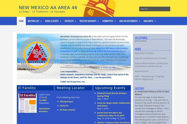 Lexicon Child Theme theme site design template sample