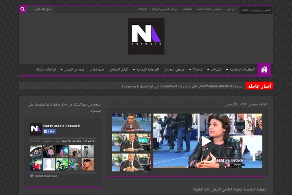 Sahifa theme site design template sample