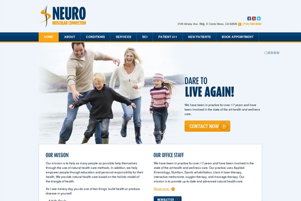 Omega theme site design template sample