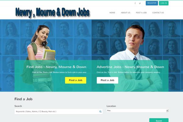Noo-jobmonster theme site design template sample