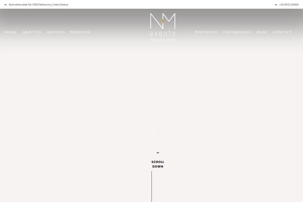 nmevents.gr site used Wedding-planner-child